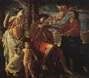 Nicolas Poussin Inspiration of the Poet oil painting picture wholesale